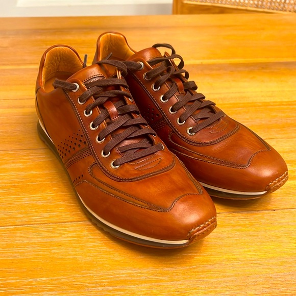 MAGNANNI CRISTIAN DRESS SNEAKER 12 CUERO - Picture 1 of 7